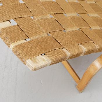 Bruno Mathsson, fåtölj, "Vilstol mod. 36", Firma Karl Mathsson, Värnamo, 1938.