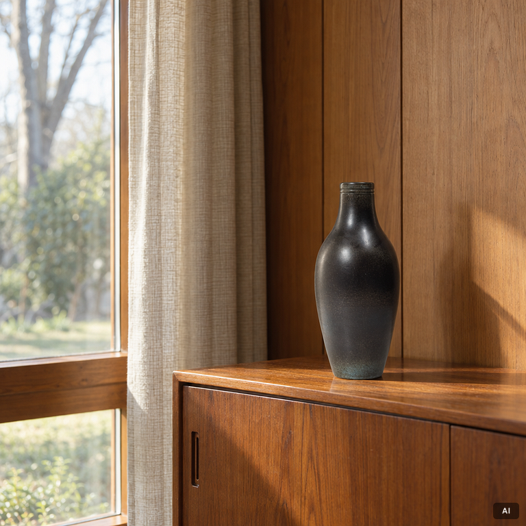 Gunnar Nylund, A stoneware vase, Rörstrand.