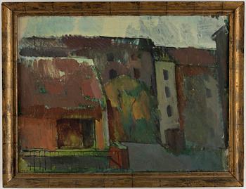 Alf Lindberg, oil on canvas, signed and dated -44.