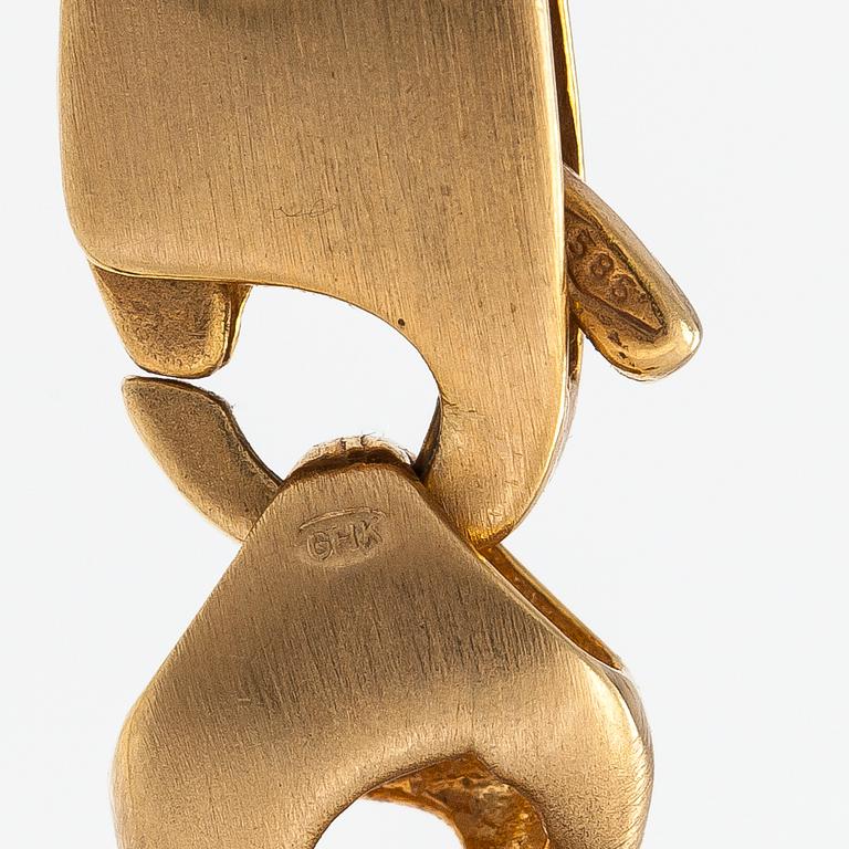 Halsband, 14K guld.
