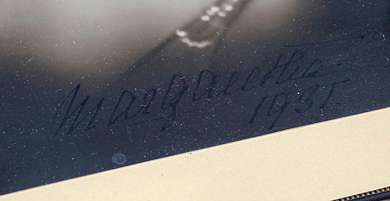 KUNGLIGA FOTOGRAFIER, 2 st, Prinsessan Margaretha av Sverige resp Kronprinsessan Märtha av Norge, egenhändigt sign.