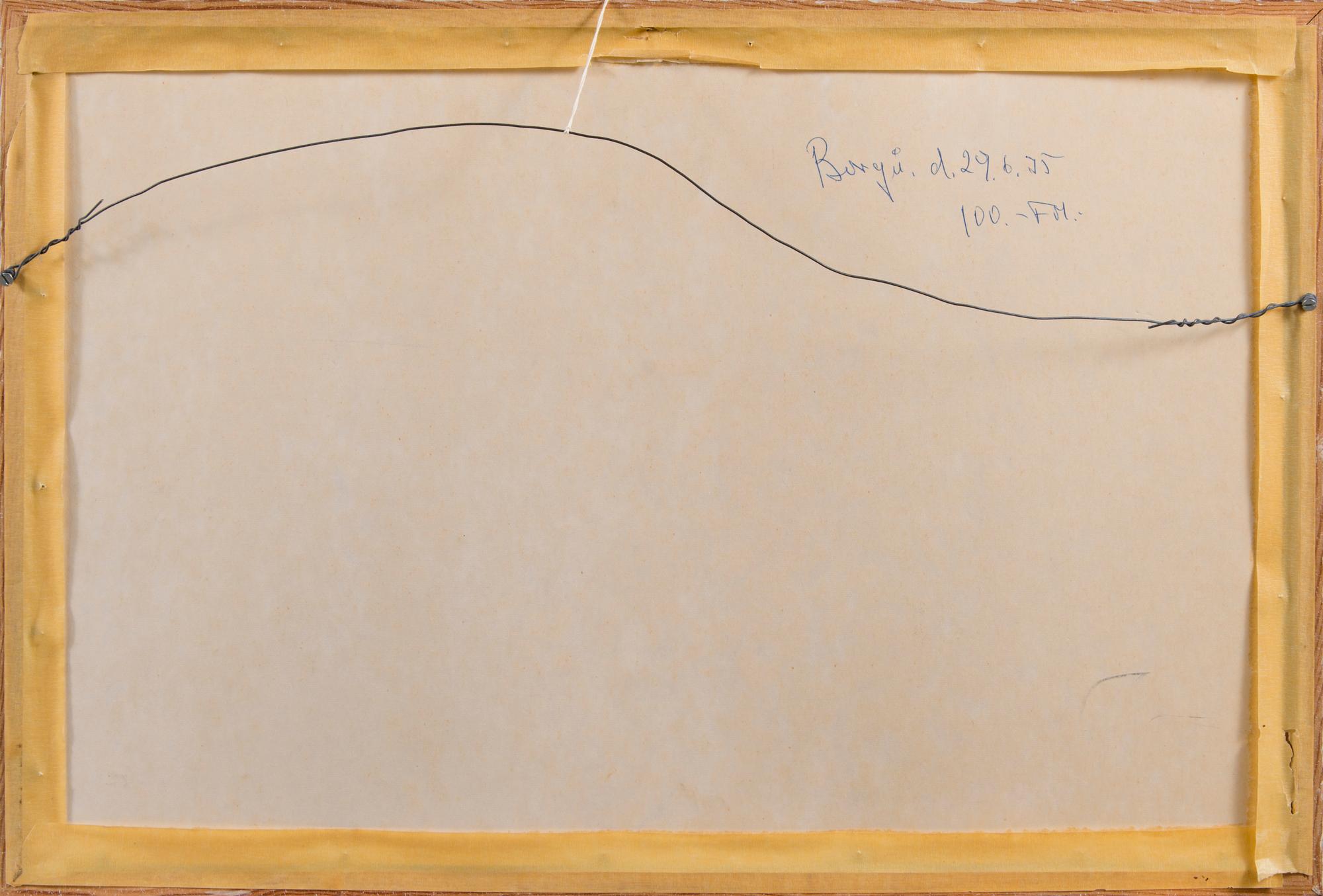 HENRYK BARCZINSKI, pastellipaperille, signeerattu.