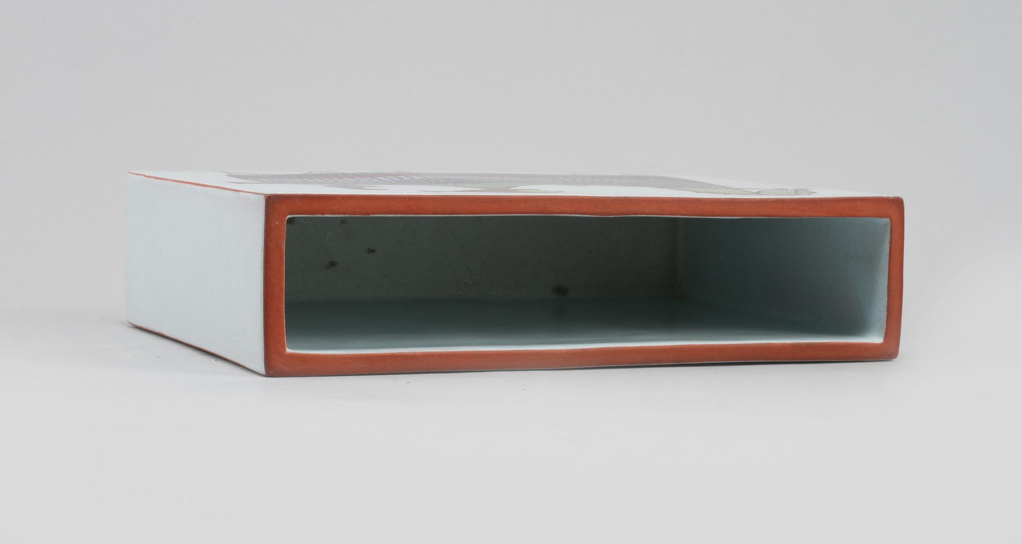 VAS, fajans, "Karneval", Stig Lindberg, Gustavsberg Studiohand, 1958-1962.