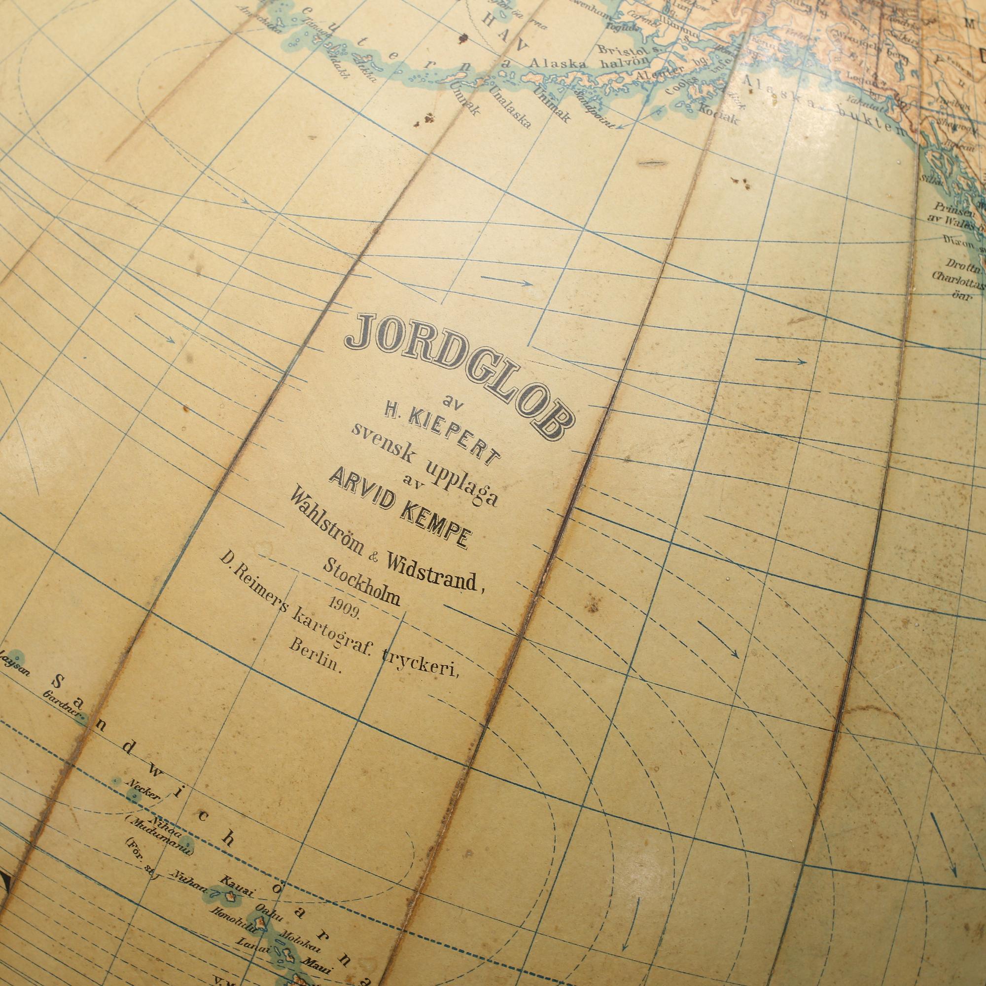 JORDGLOB, Arvid Kempe, Wahlström&Widstrand 1909.