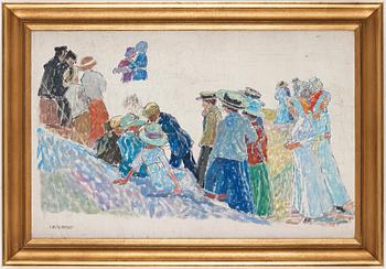 Carl Wilhelmson, Studie till "Midsommarafton".