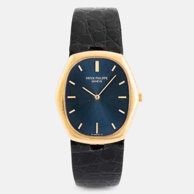 Patek Philippe, Golden Ellipse, "Sigma Dial", ca 1982.