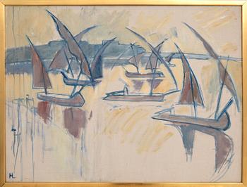 Hilding Linnqvist Sailing Boats.