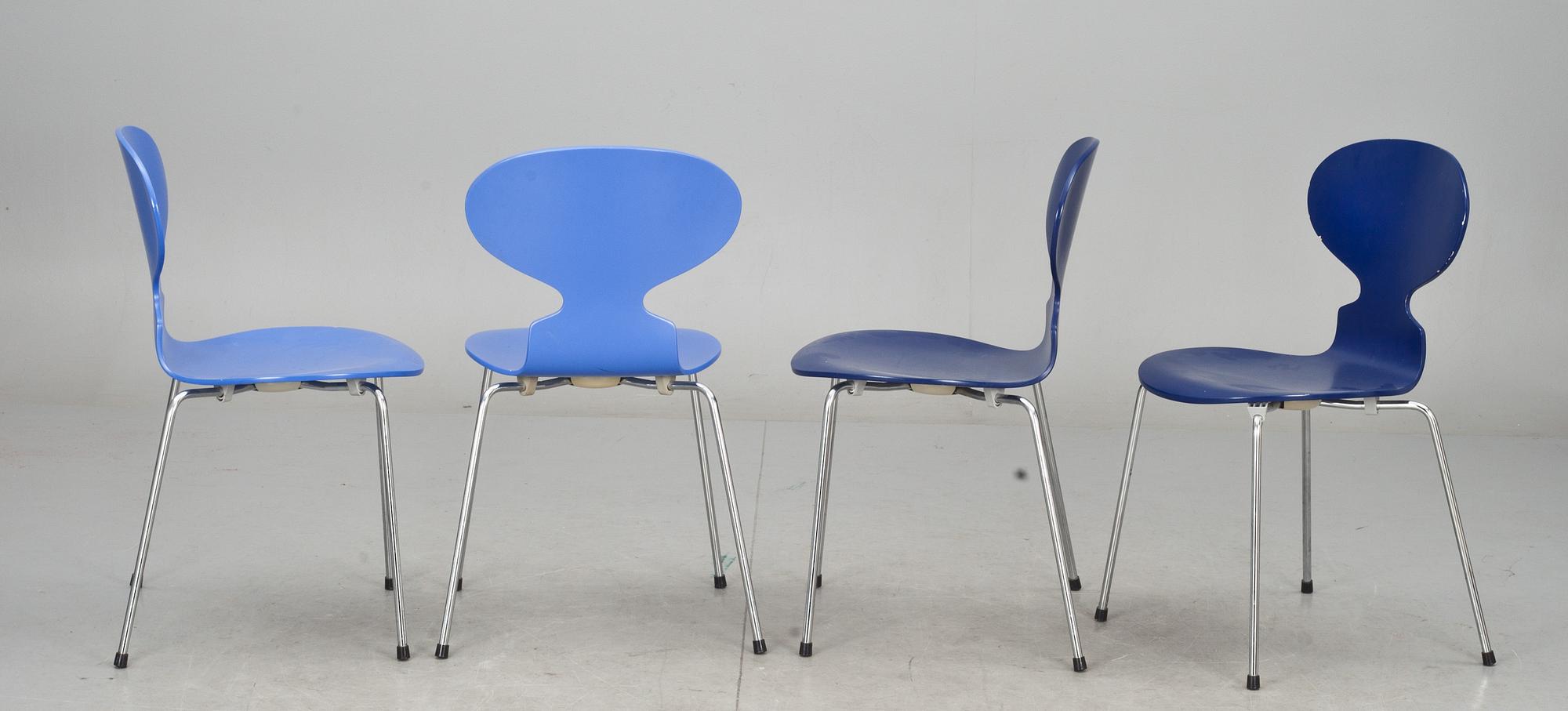 STOLAR, 2+2 "Myran". Arne Jacobsen för Fritz Hansen.