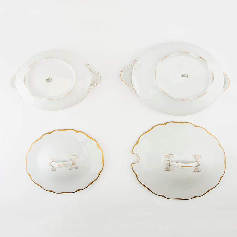 Service for 100 persons, Rosenthal, first half of the 20th century porcelain.