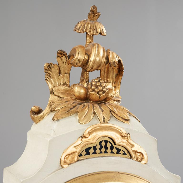 GOLVUR, av Nils Berg (urmakare i Stockholm 1751-94), rokoko.