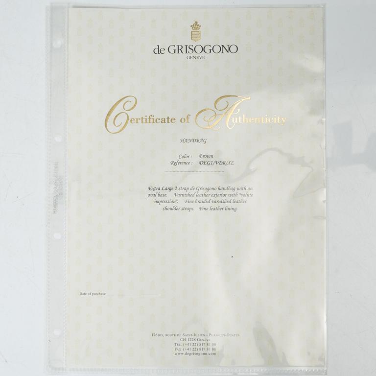 A De Grisogono bag.