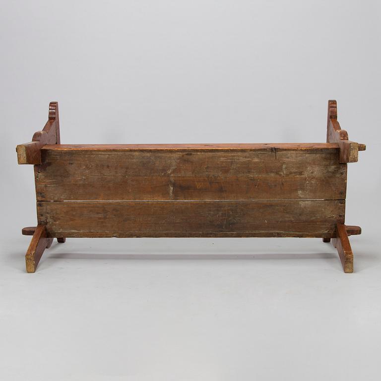 A trestle table, vernacular, Finland, early 19th century.