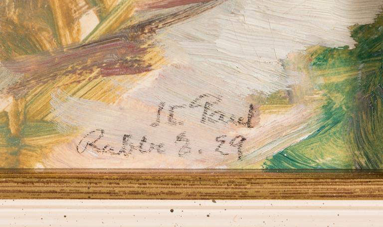 RABBE ENCKELL, öljy paperille signeerattu ja päivätty-29.