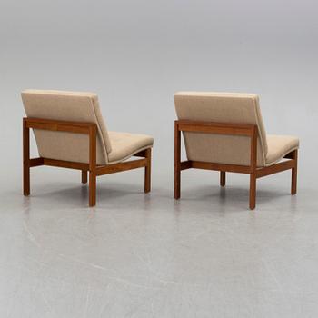 TOREN LIND & OLE GJERLOV, soffbord samt fåtöljer, tre delar, France & Son, Danmark.