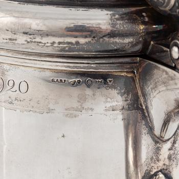 A Swedish Silver Tankard, mark of Guldsmeds Ab I Stockholm Försäljn, Stockholm 1920.