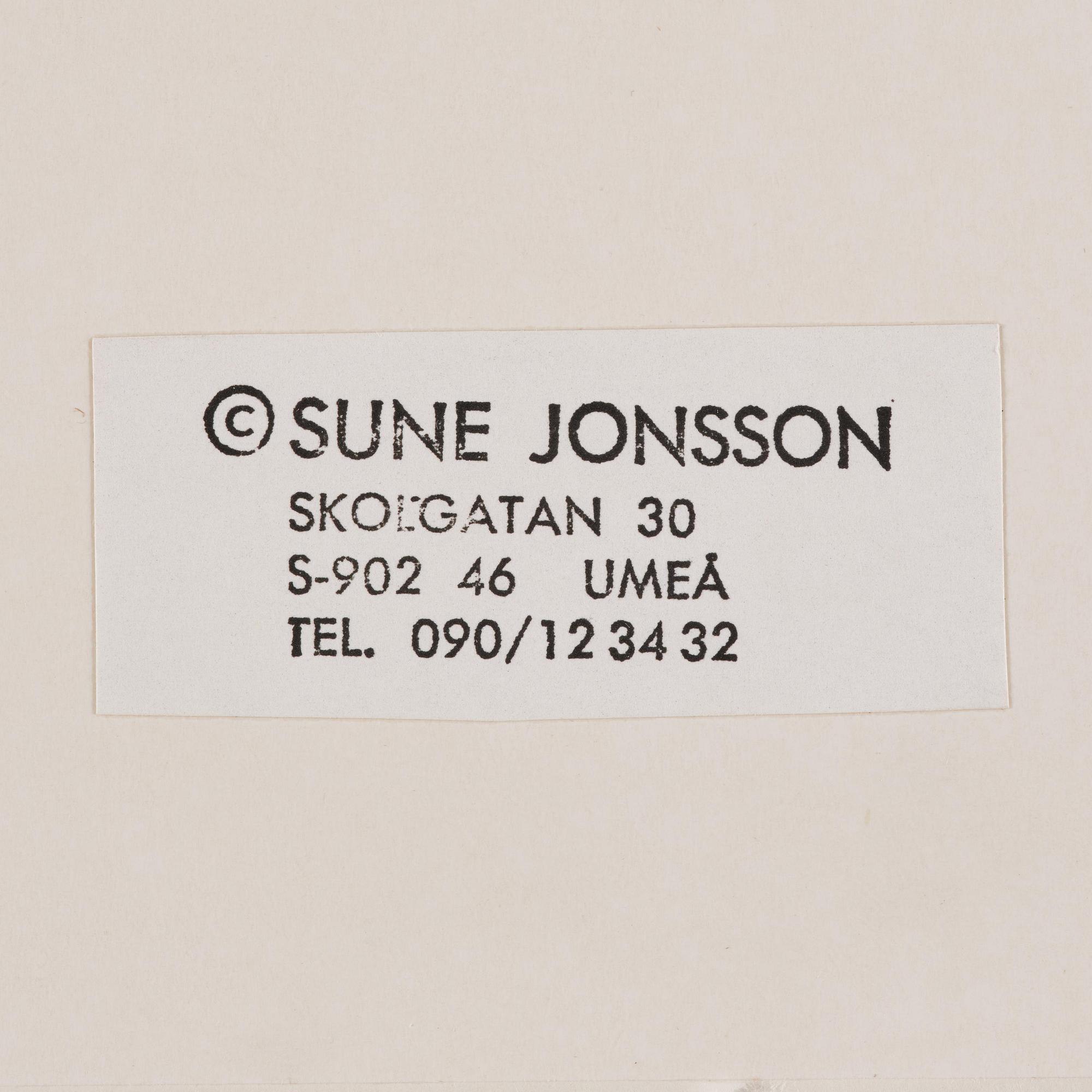 Sune Jonsson, "Änkefru Olga Gavelin, Aronsjö, Vilhelmina", 1961.