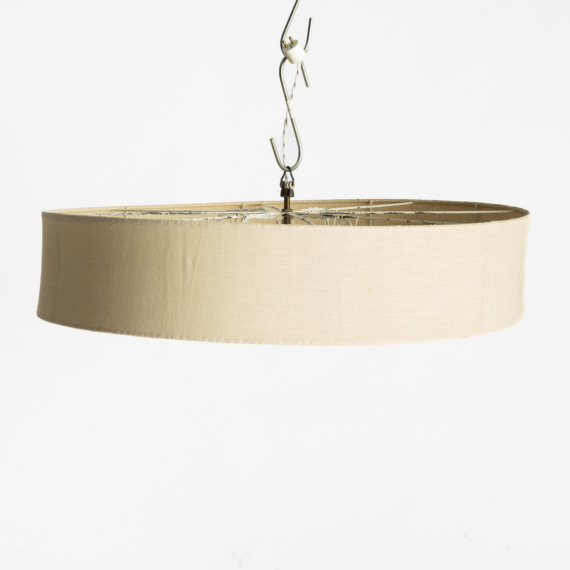 A ceiling light, second half of the 20th century.