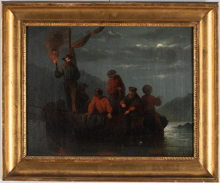 Kilian Zoll, oil on canvas, inscribed.