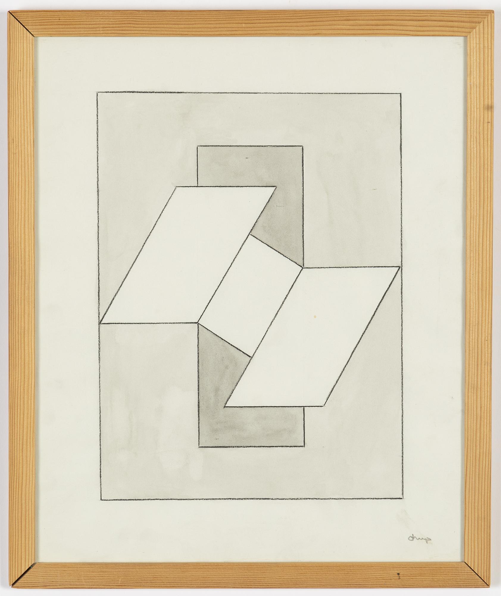 Bengt Orup, mixed media, signed.