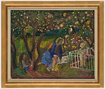 Sven X:et Erixson, In the garden.