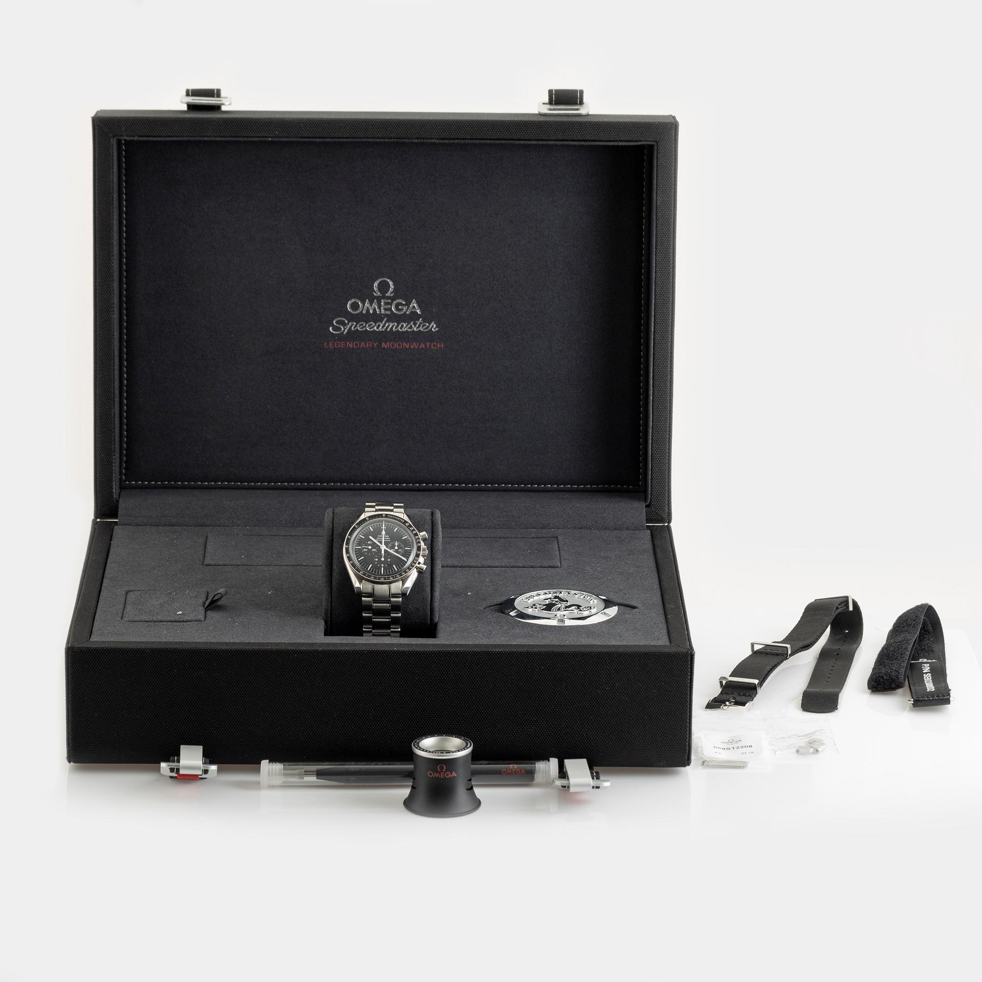 Omega, Speedmaster, Moonwatch, Professional, kronograf, armbandsur, 42 mm.