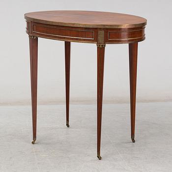 A late Gustavian table, late 18th century.