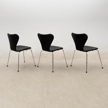 Arne Jacobsen, stolar 6 st för Fritz Hansen Danmark.