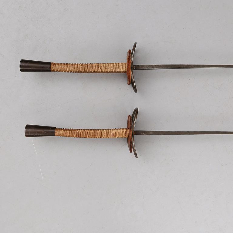 FLORETTER, 2 st, omkring år 1900.