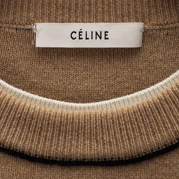 Céline, A wool/cashmere sweater, size S.