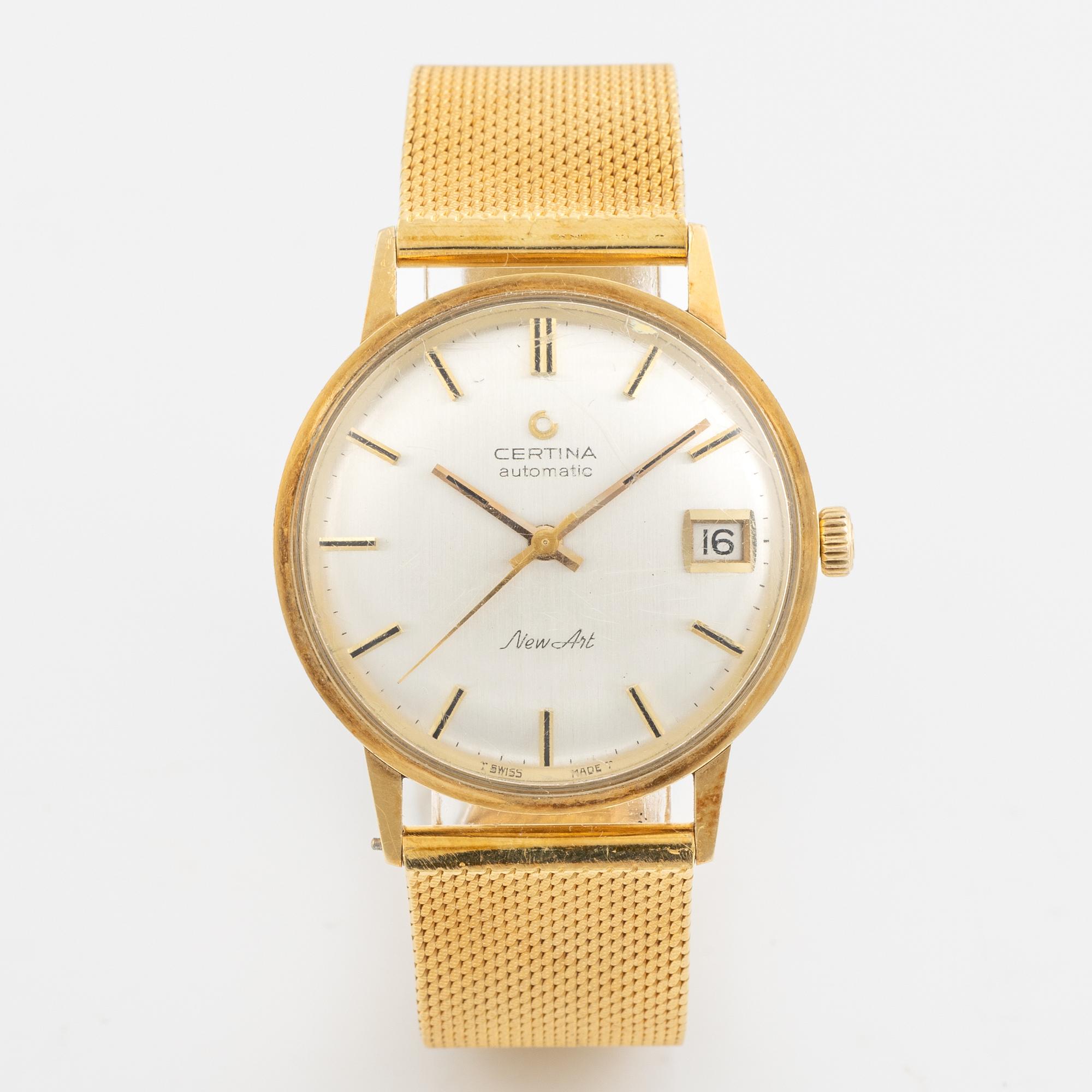 Certina, New Art, armbandsur, 33,5 mm.