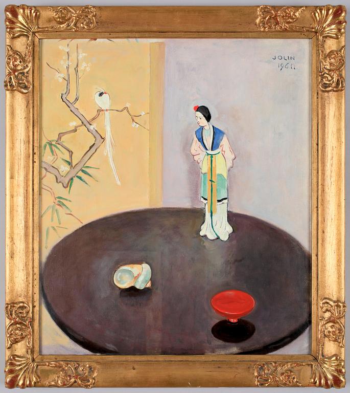 EINAR JOLIN, olja på duk. Sign och dat 1961.