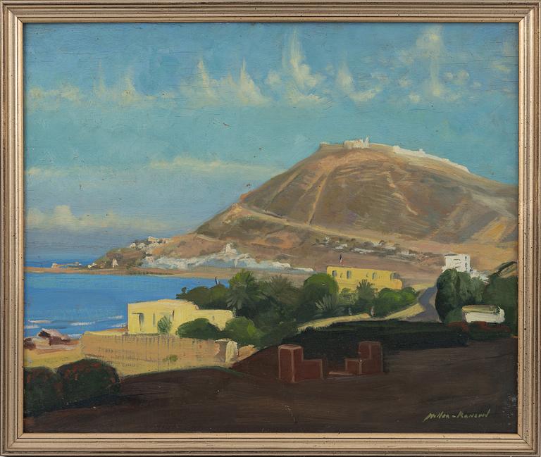 Elie Miller-Ranson, oil on panel, signed.