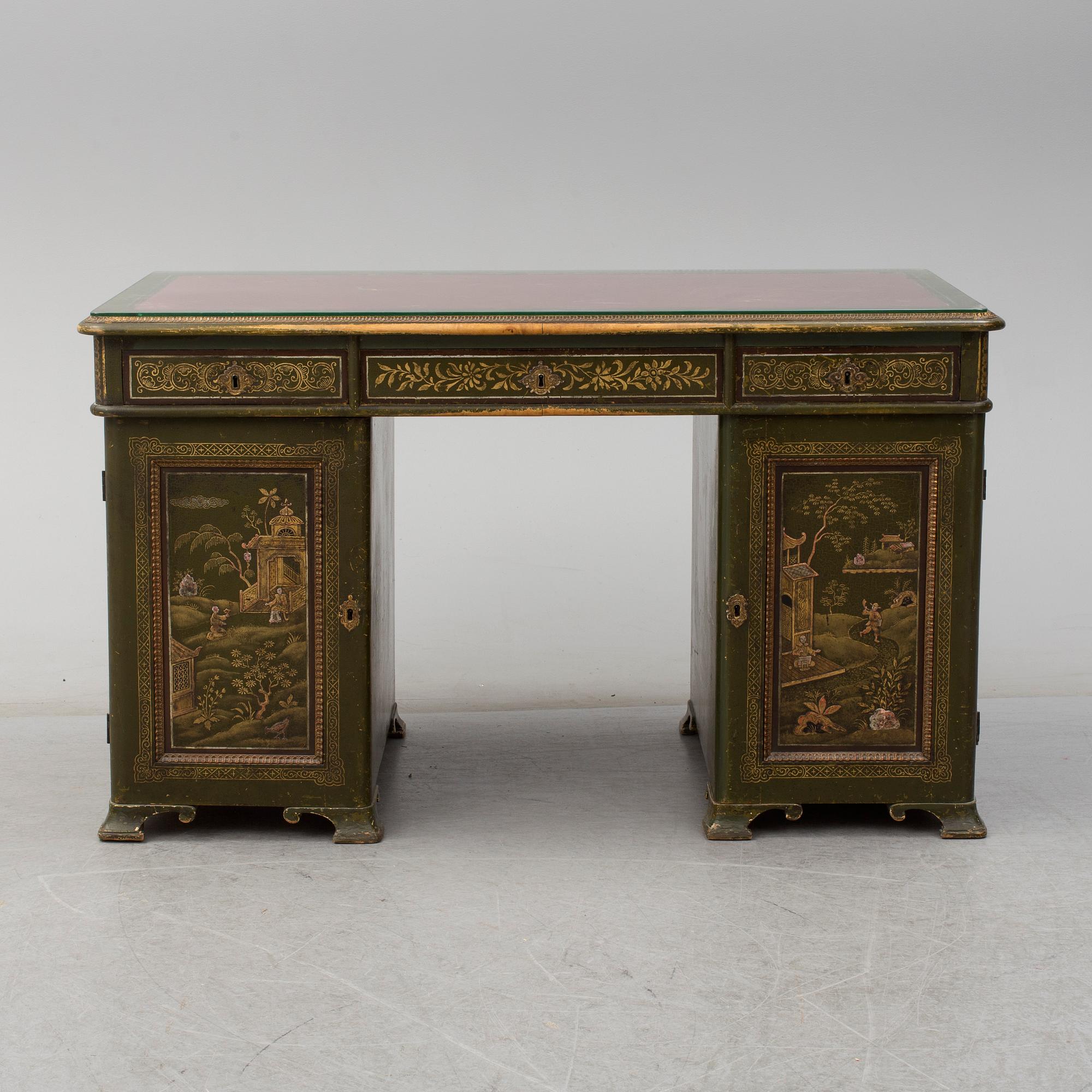 A circa 1900 writing desk.