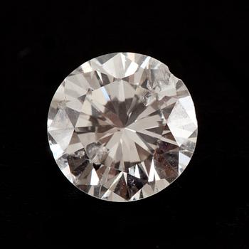 BRILJANTSLIPAD DIAMANT, ca 0,50ct. Oinfattad.