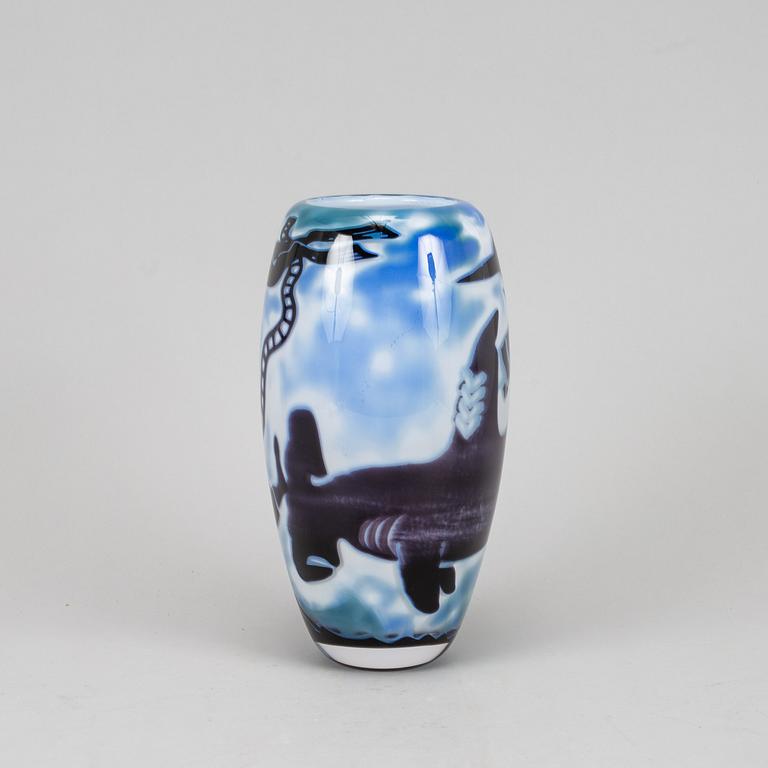 Robert Huber Petersson, an unique graal vase Sweden, 2010.