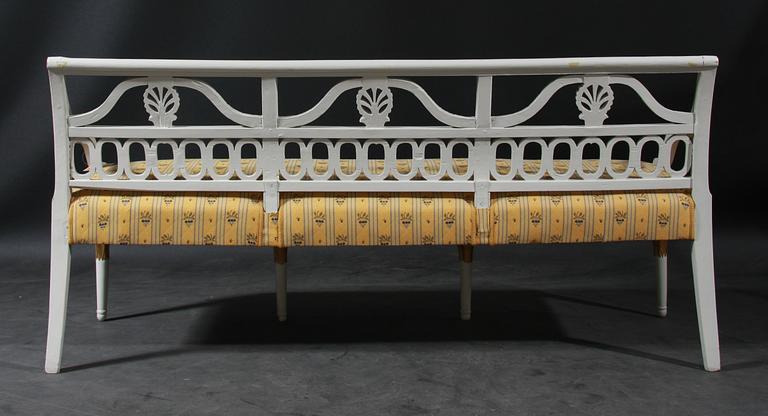 SOFFA, gustaviansk, Sven Andersson, Lindome, Kneipered, omkring 1800.