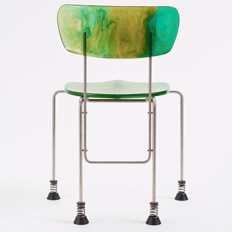 Gaetano Pesce, a "Broadway" chair model "543", Bernini, Italy, post 1993.