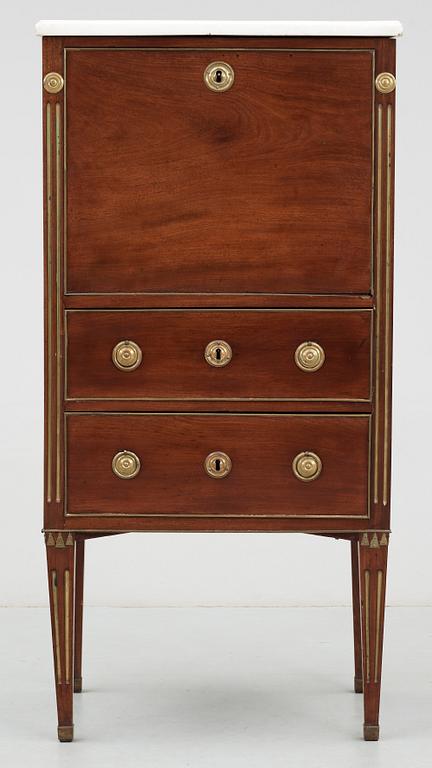 A late Gustavian late 18th Century secretaire.