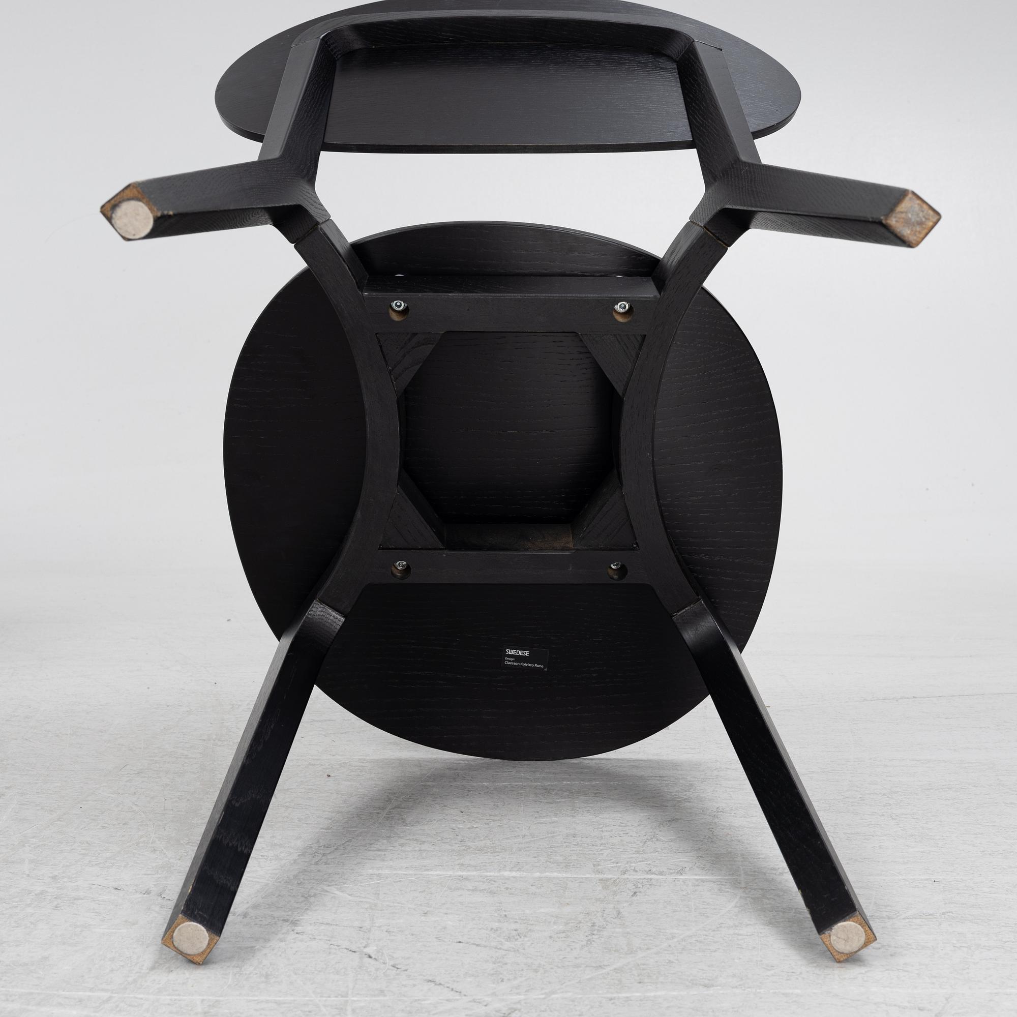 Claesson Koivisto Rune, a set of four 'Olive' chairs, Swedese.