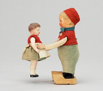 957. A German Schucofigure, 1930s.