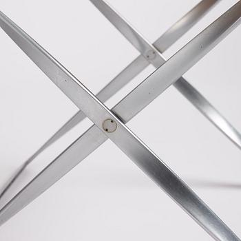 Poul Kjaerholm, taburett, "PK-91", edition E Kold Christensen, Danmark tidigt 1960-tal.