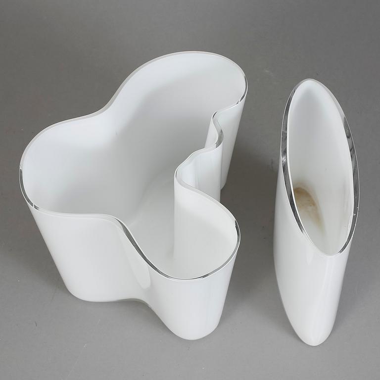 VASER, 2 st. Alvar Aalto och Tapio Wirkkala, Iittala, Finland, 1900-talets slut.
