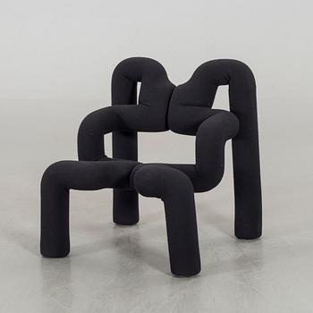 A Terje Ekstrom "Ekstrem" armchair Norway 1980's.