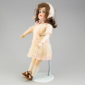 BISKVIDOCKA, gådocka, modell 403, KÄMMER & REINHARDT/SIMON & HALBIG,  Tyskland, 1910-tal.