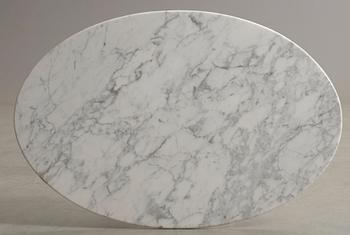 An Eero Saarinen marble top 'Tulip' table, Knoll International, USA.
