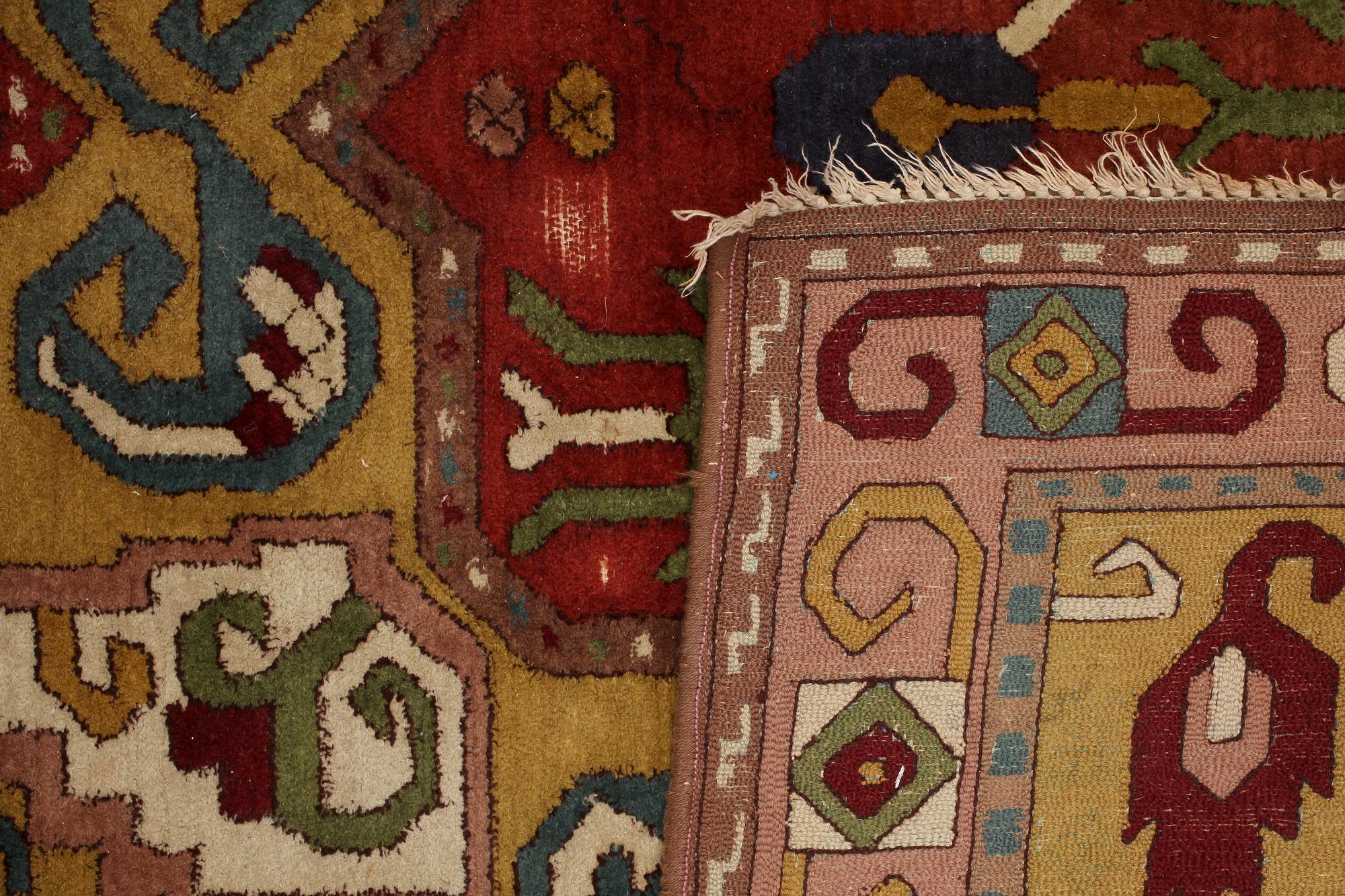 GALLERIMATTA. Antik, Tetex, Tyskland ca 396x132.