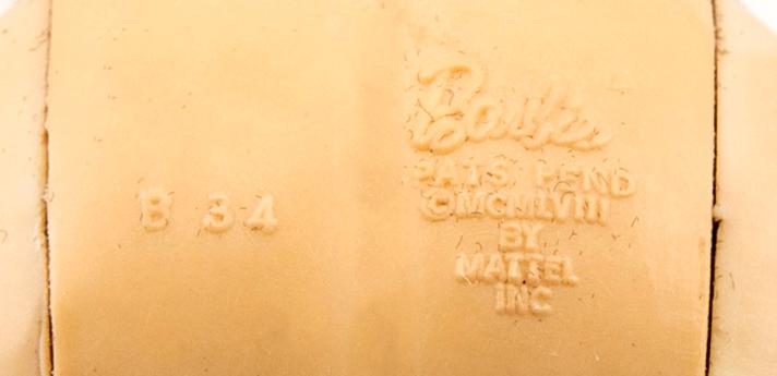 Barbie, doll, vintage, "Nr. 1 Ponytail", Mattel 1959.