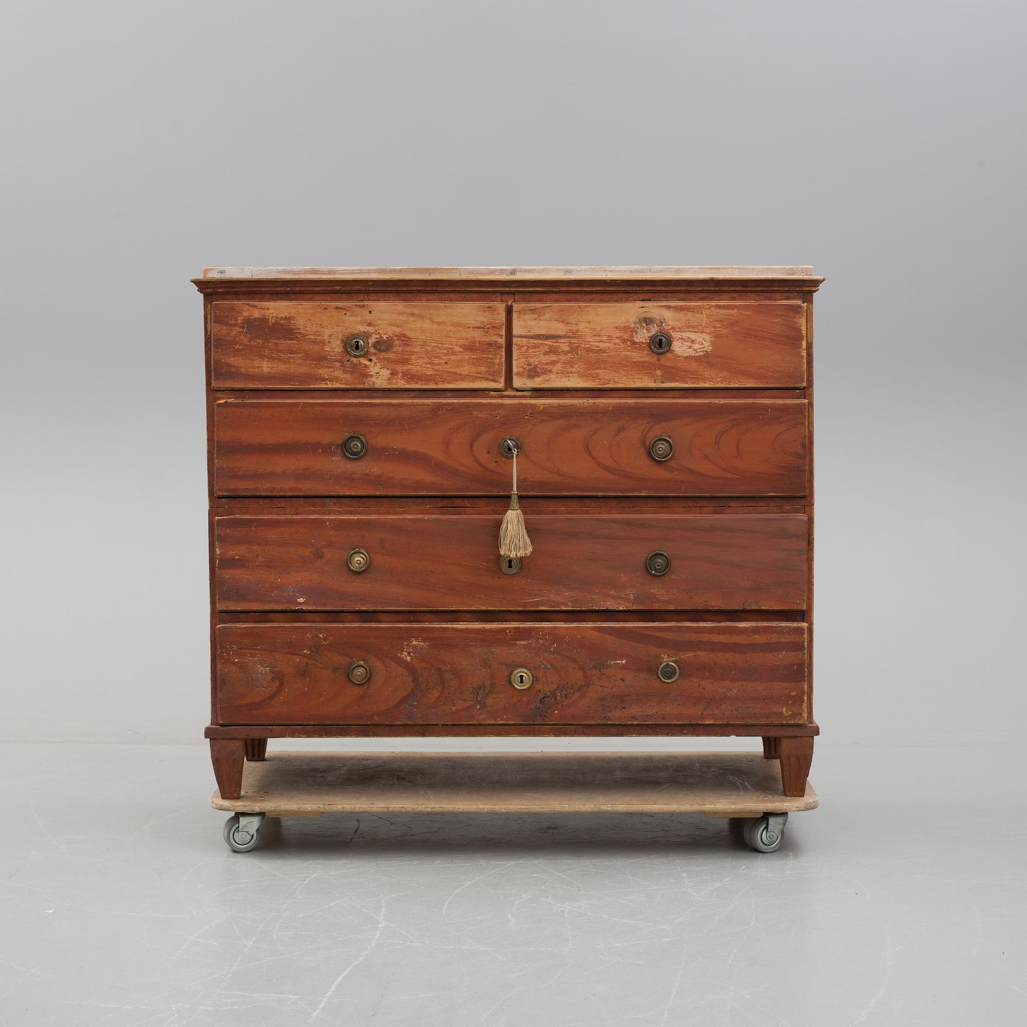 DRAGKISTA, allmoge, 1800-tal.