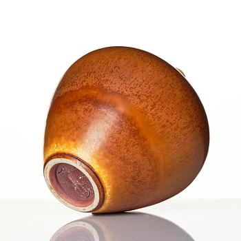 Berndt Friberg, a stoneware vase, Gustavsberg Studio 1971.