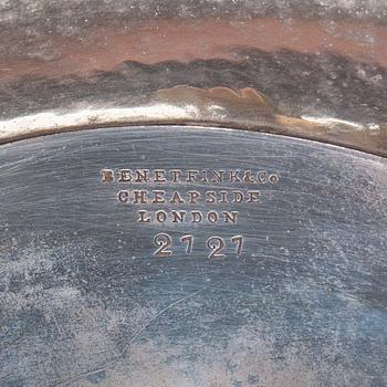 Cloche England 1900-talets första hälft nysilver.